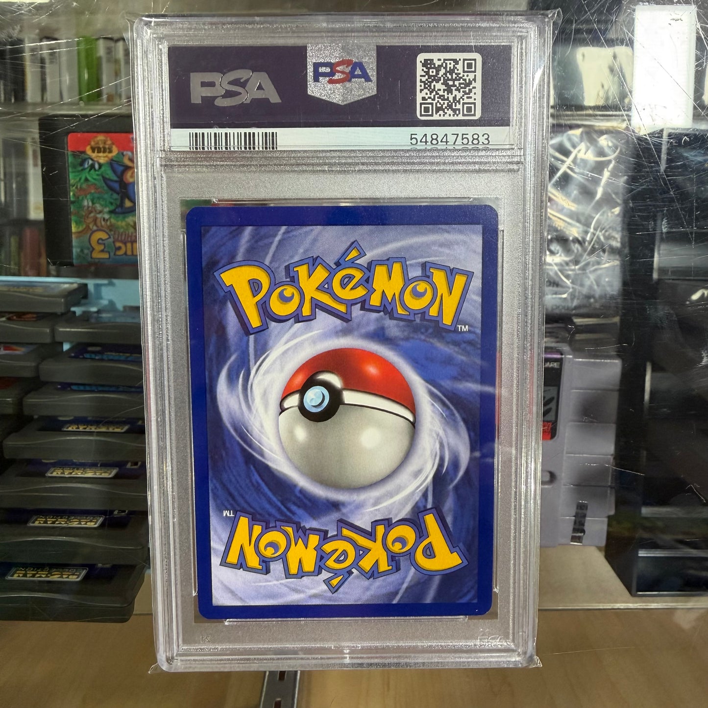 (583) 2000 Pokémon BLACK STAR MEW PROMO POKEMON LEAGUE (PSA 10)