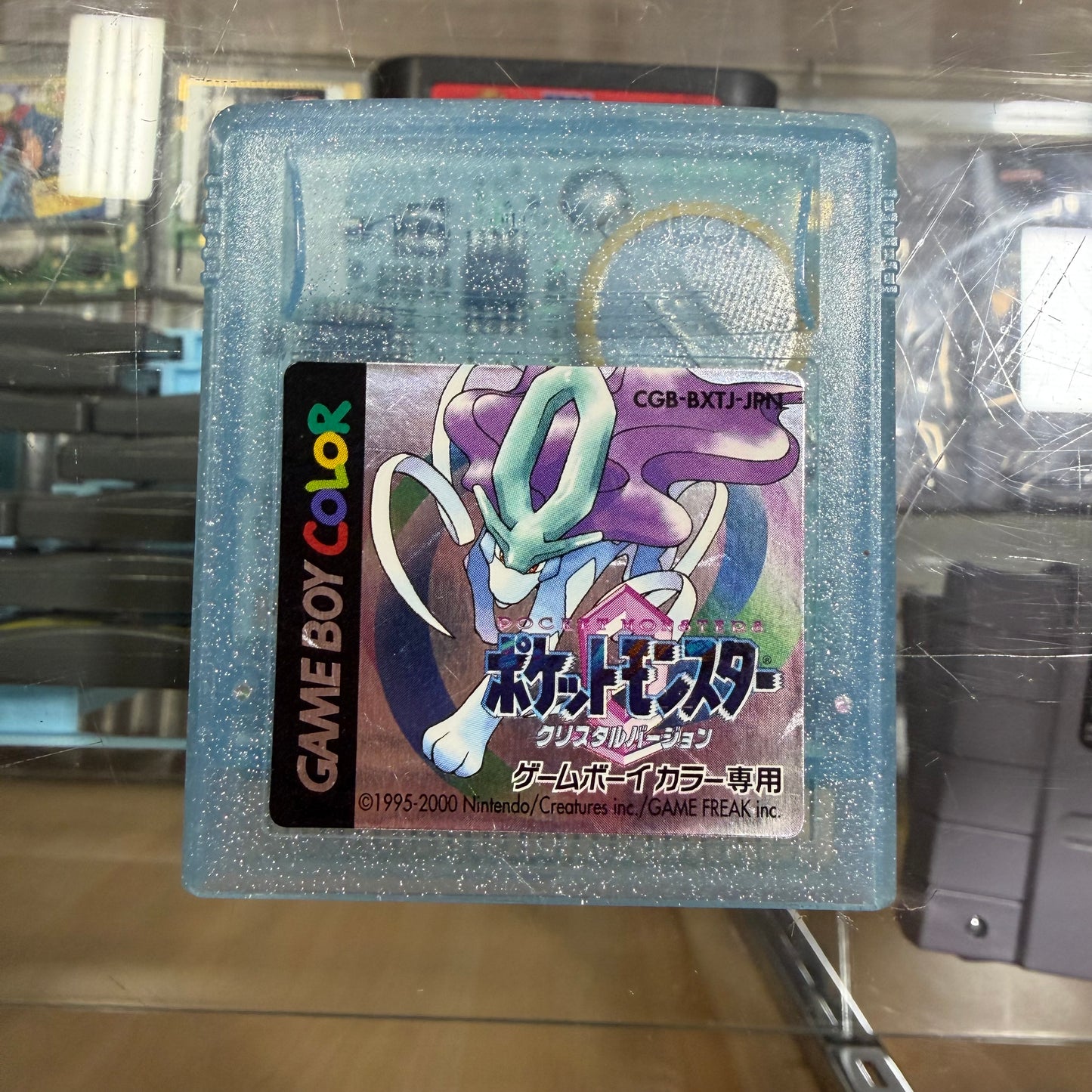 Pokemon Crystal JP GameBoy Color (new battery)
