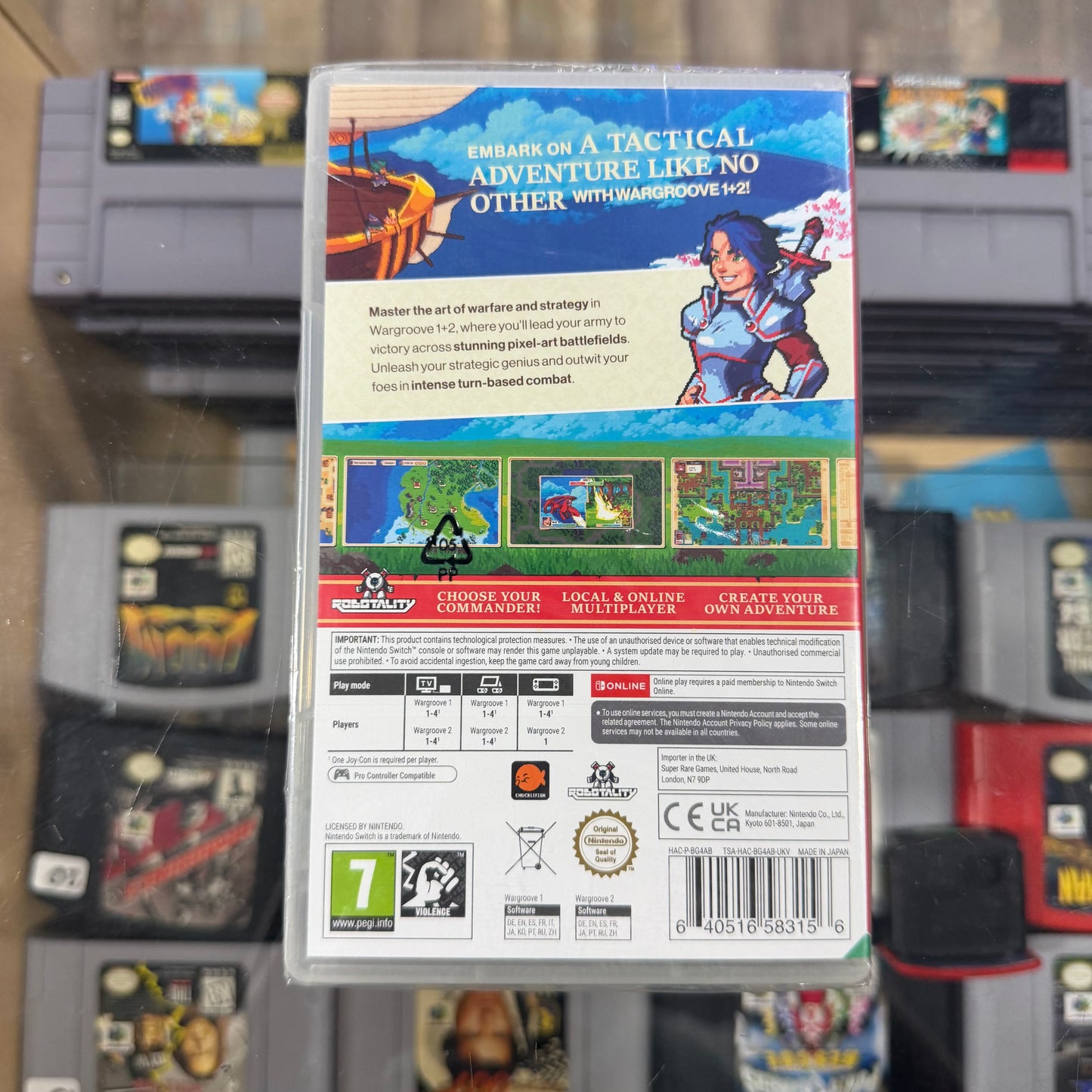 Wargroove 1 + 2 PAL Nintendo Switch Sealed