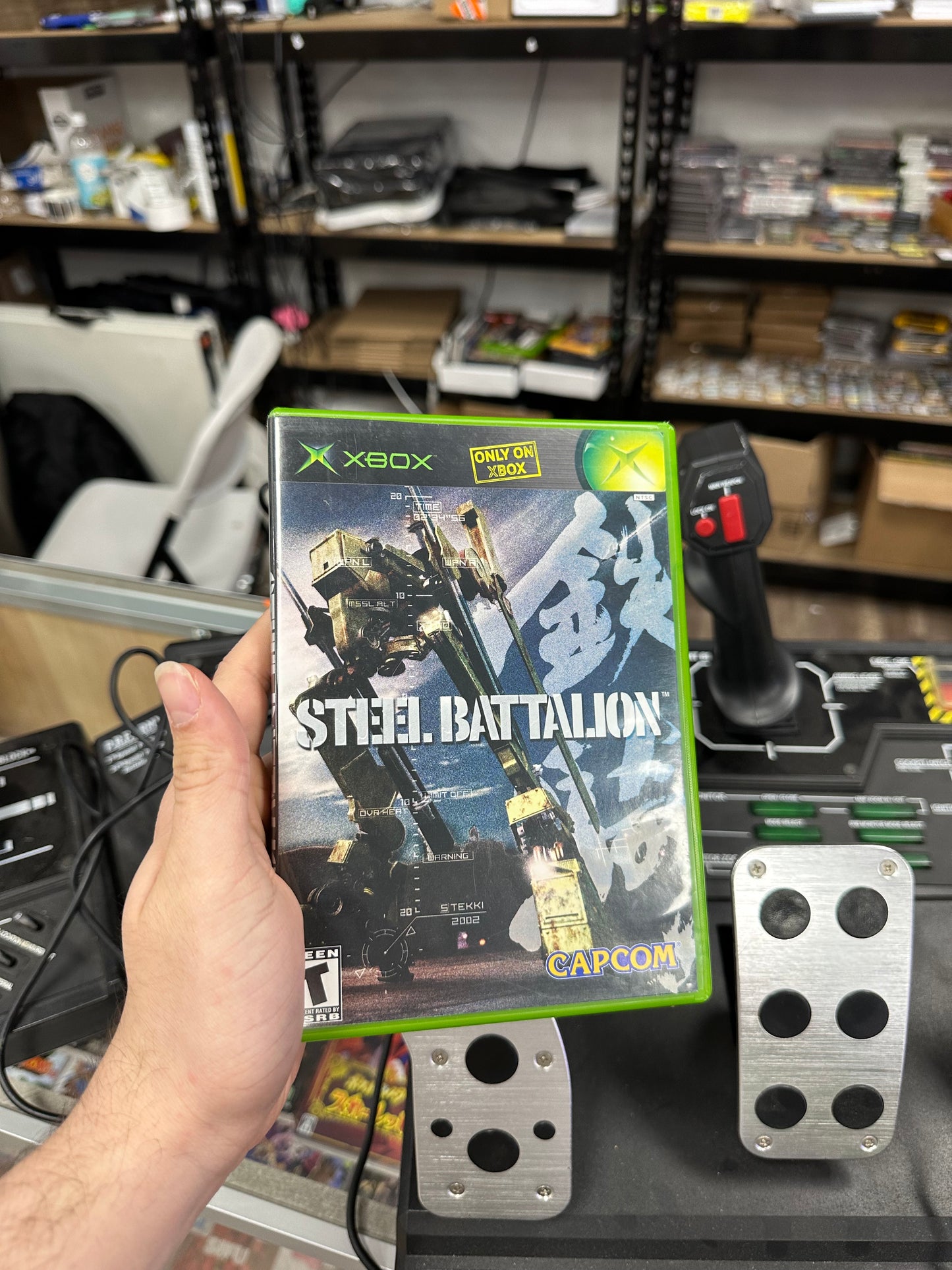 Steel Battalion Xbox CIB with Full Controller Setup