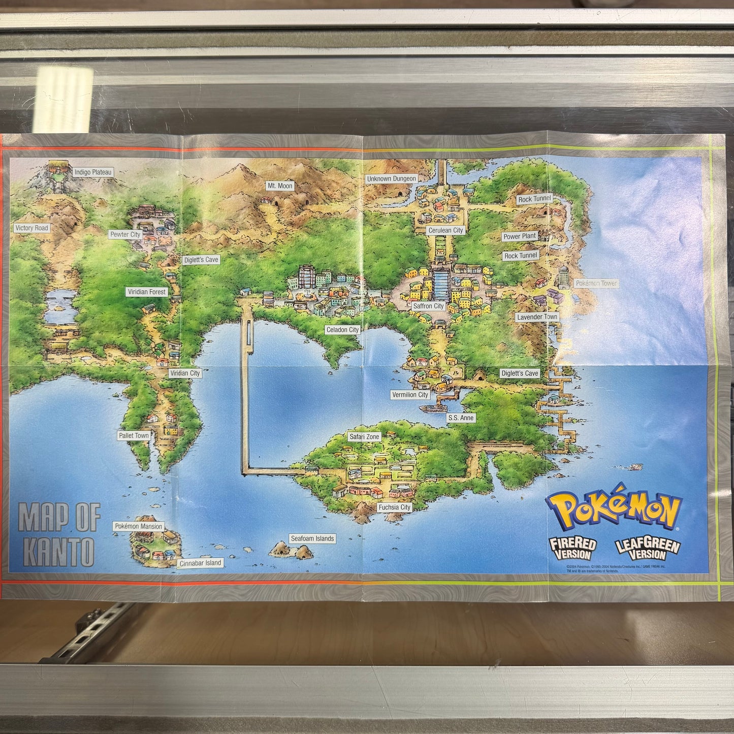 Pokémon Pocket Trainer’s Guide (with map)