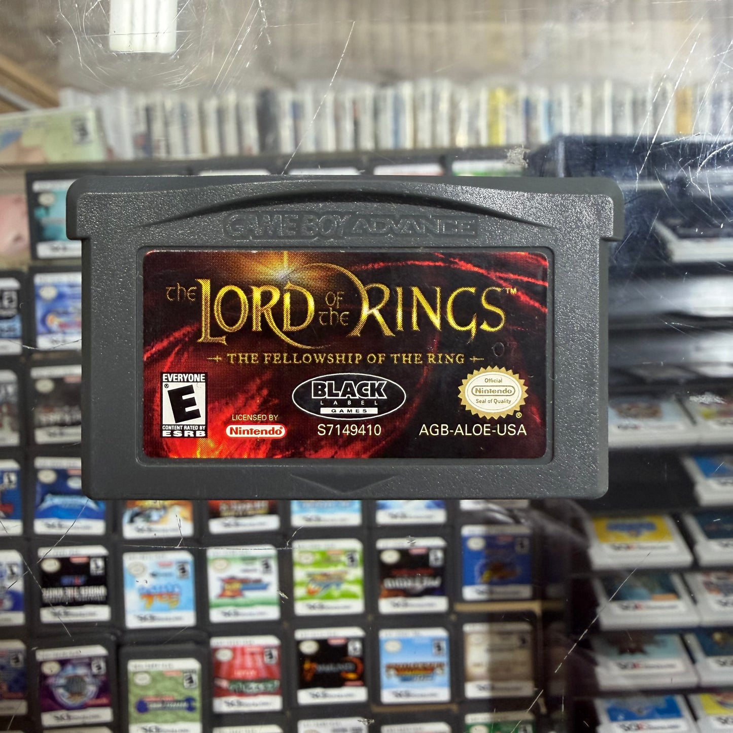 Lord Of The Rings Fellowship Of The Ring GameBoy Advance