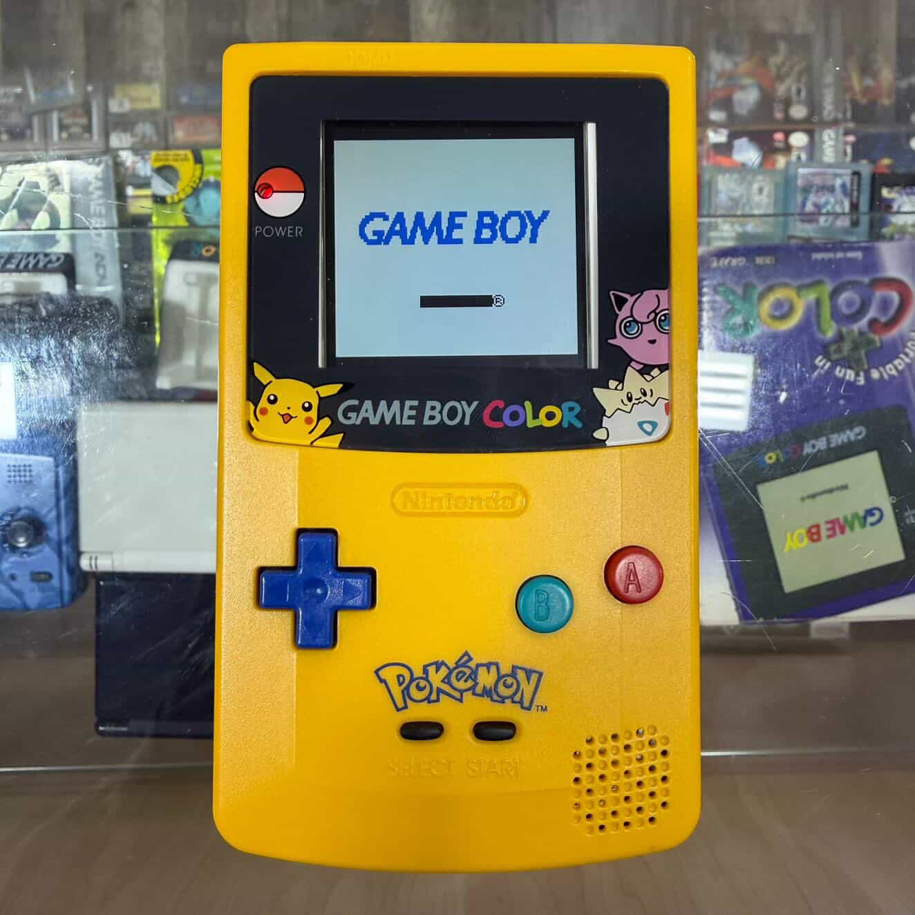 Pokemon (custom) Gameboy Color System - Brighter Screen