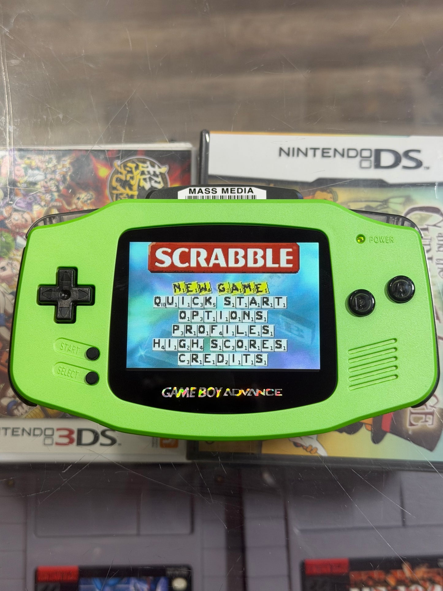 Scrabble - Prototype Gameboy Advance Cartridge Mass Media