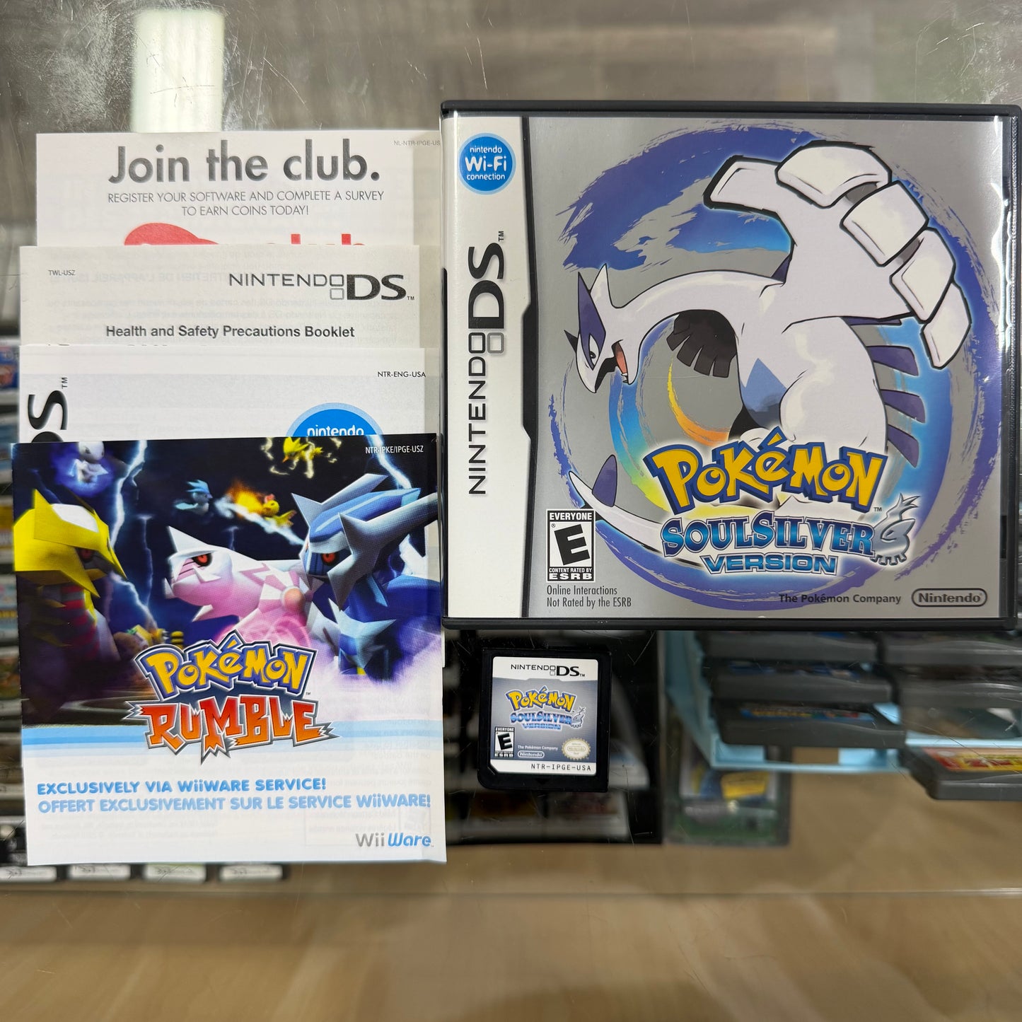 Pokémon Soulsilver Nintendo DS (Authentic)