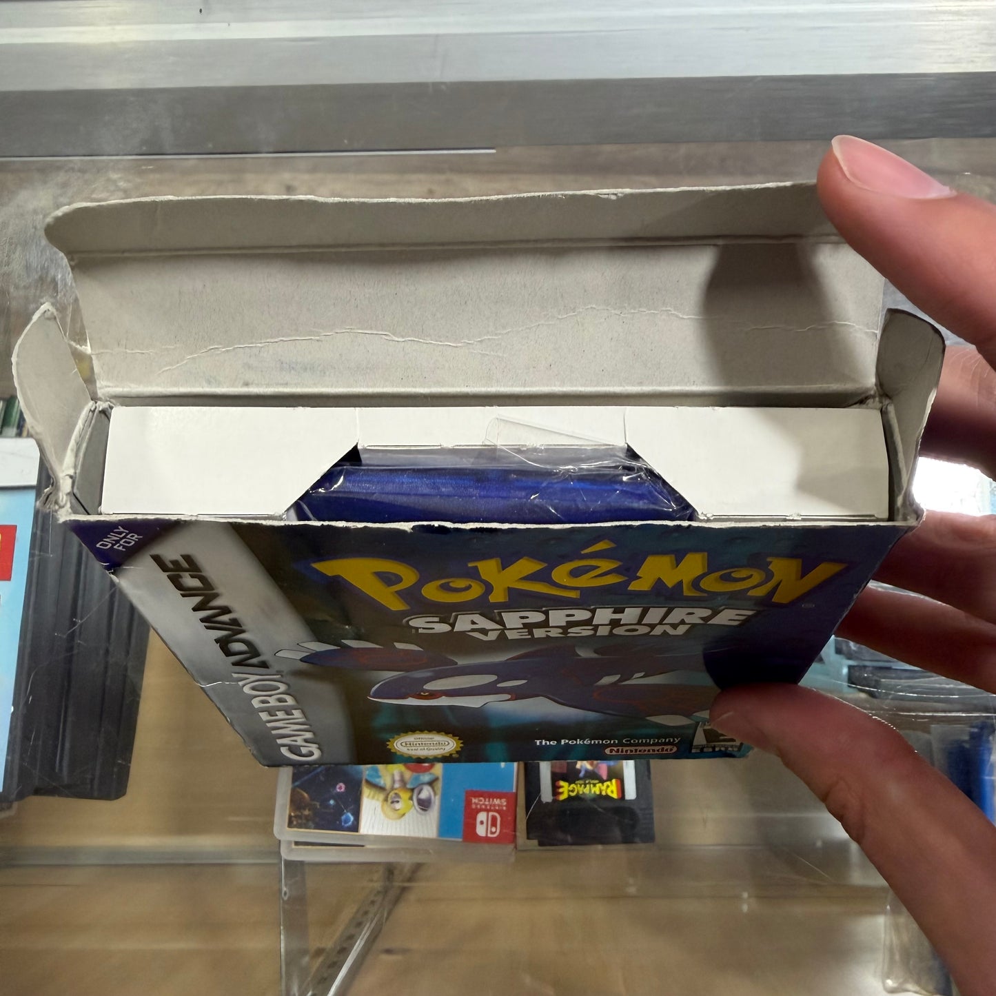 Pokemon Sapphire GameBoy Advance (CIB) (Authentic)