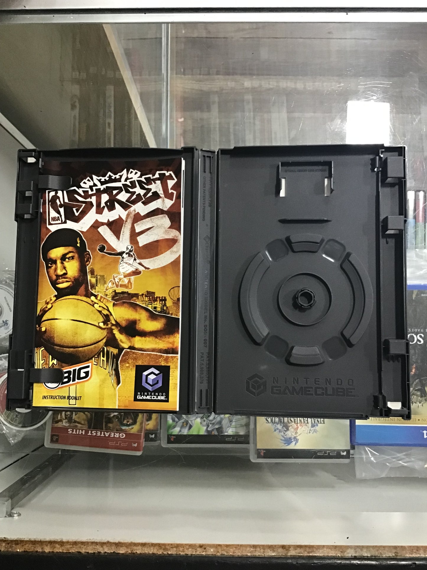 NBA Street Vol 3 Nintendo GameCube Case and Manual ONLY