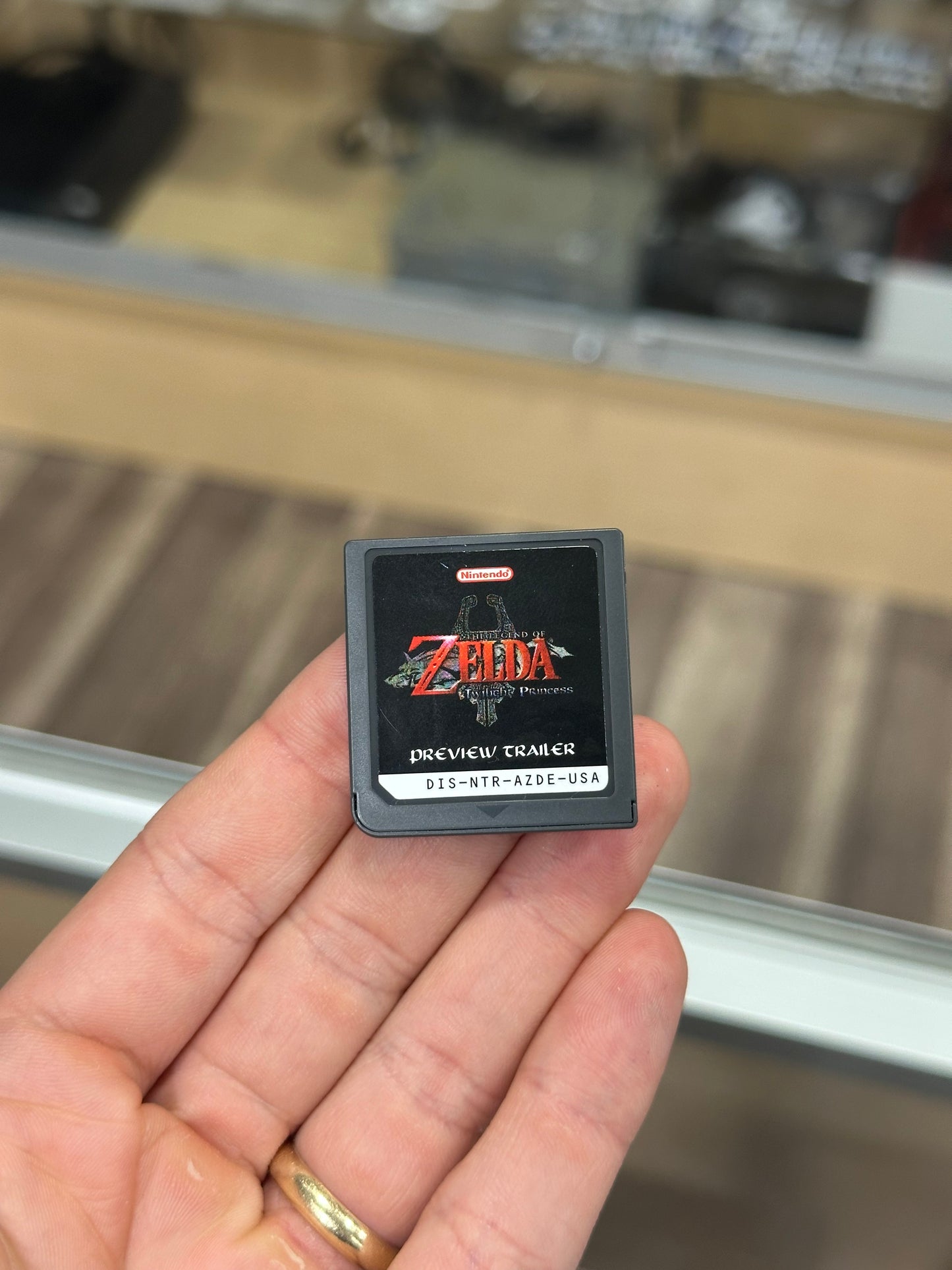 Legend of Zelda Twilight Princess Demo Cartridge E3
