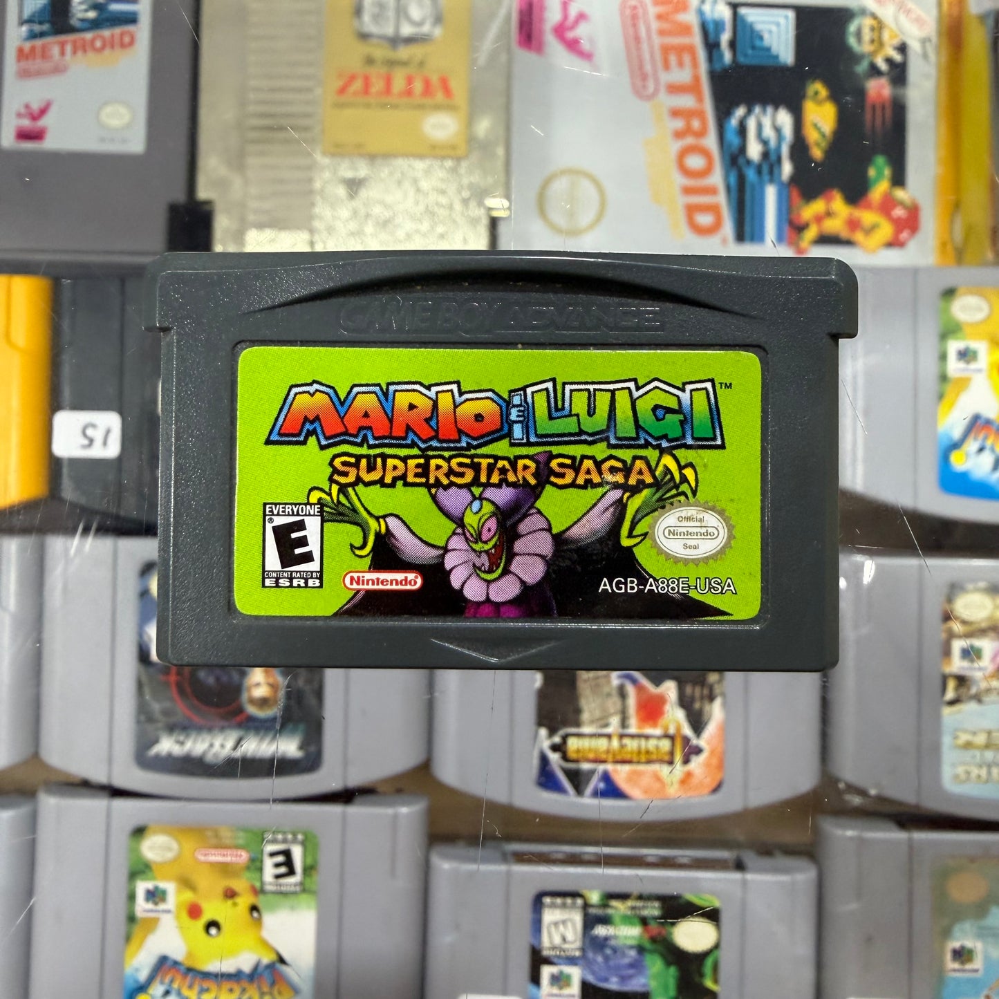 Mario And Luigi SuperStar Saga Nintendo Gameboy Advance