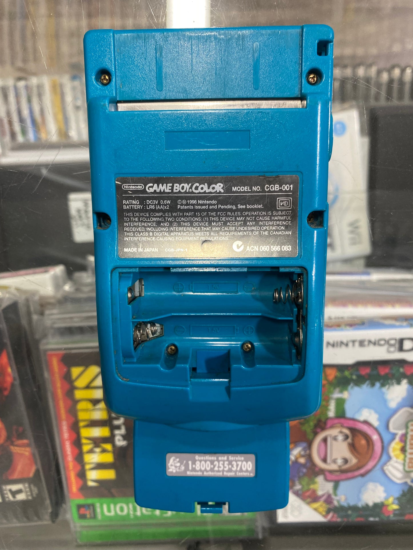 Blue Nintendo Gameboy Color