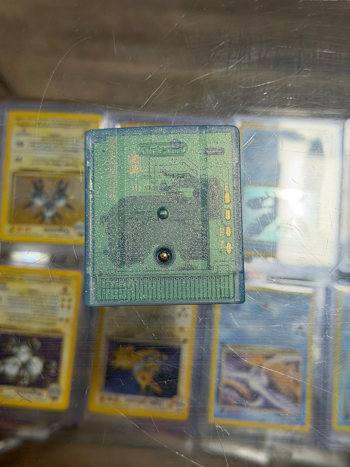 Pokemon Crystal Gameboy Excellent Label Dry Battery