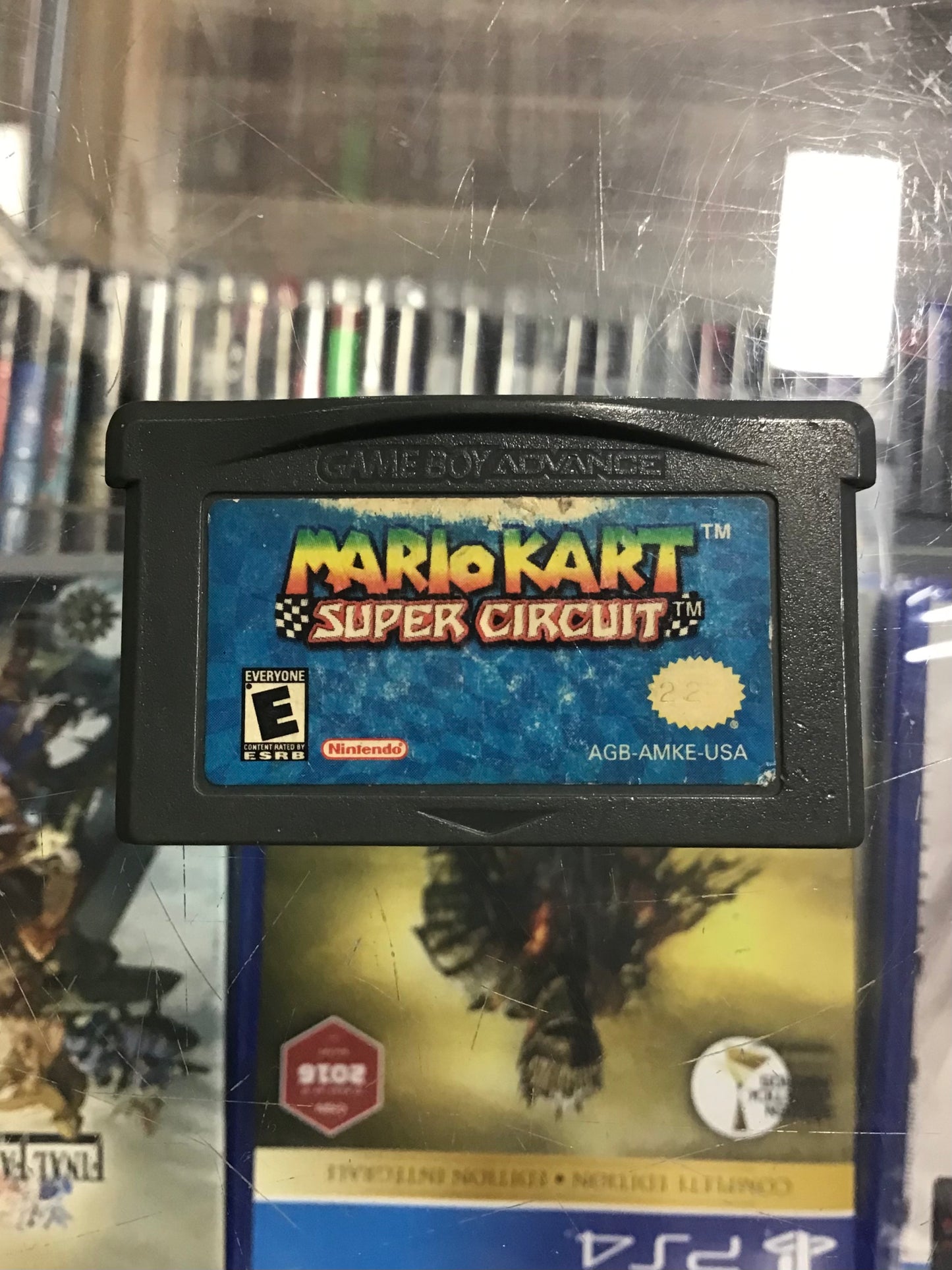 Mario Kart Super Circuit Nintendo Gameboy Advance