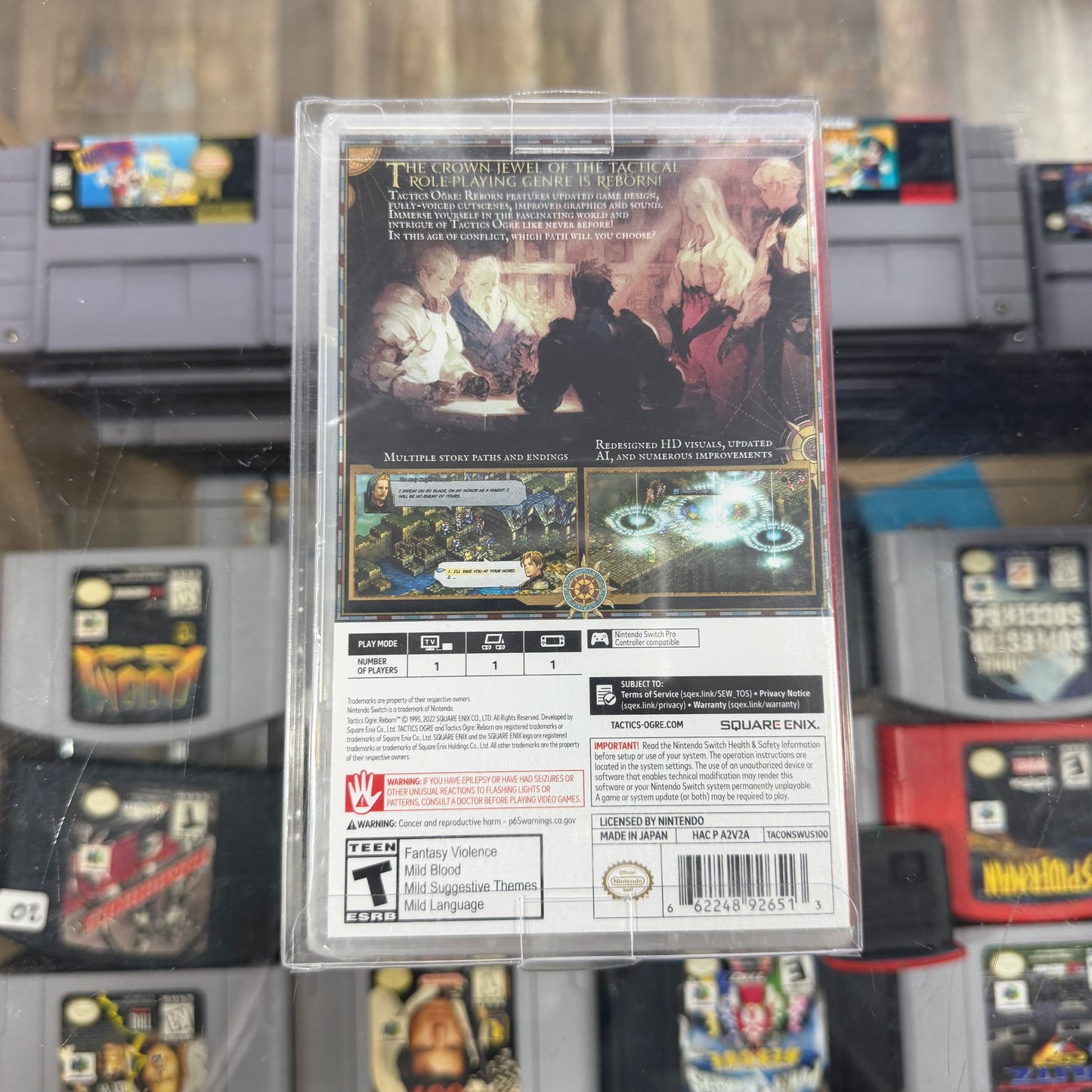 Tactics Ogre: Reborn Nintendo Switch Sealed