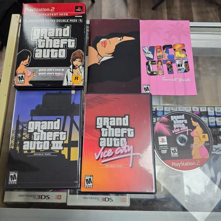 Grand Theft Auto Double Pack PlayStation 2 CIB
