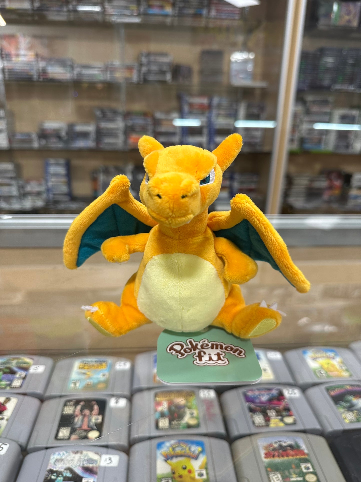 Charizard Pokémon Center Exclusive Pokemon Fit Plush Authentic