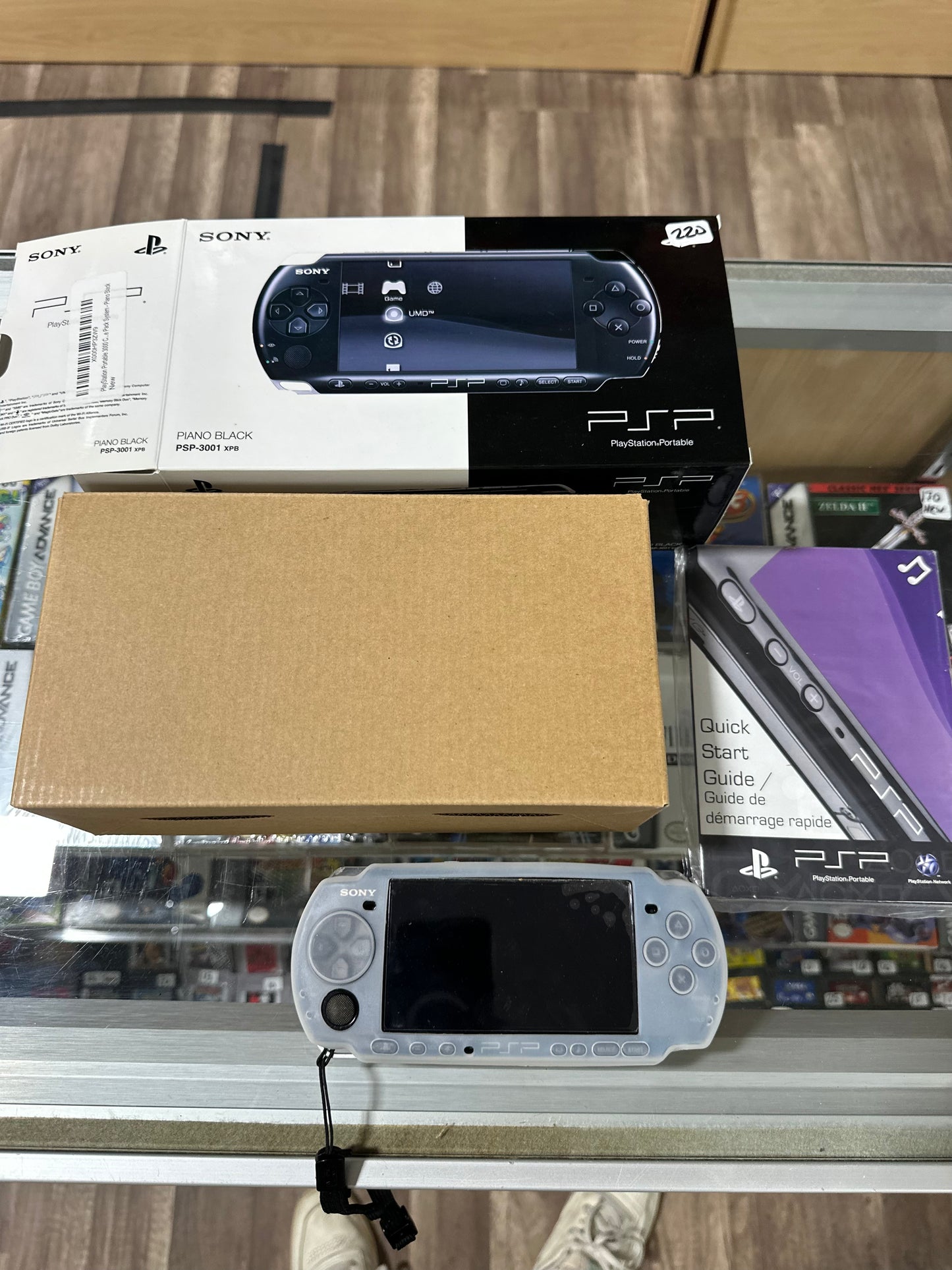 PSP 3000 Piano Black CIB