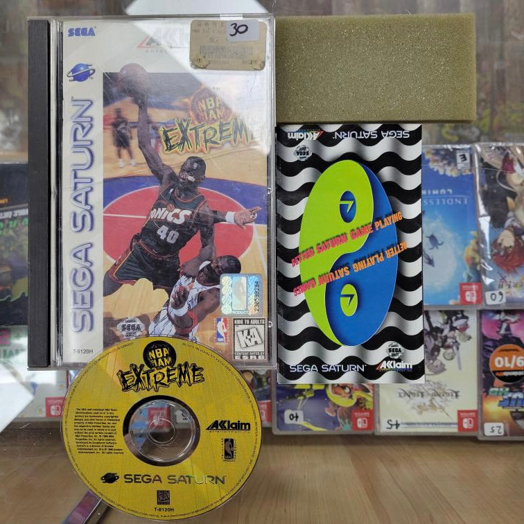 NBA Jam Extreme Sega Saturn CIB
