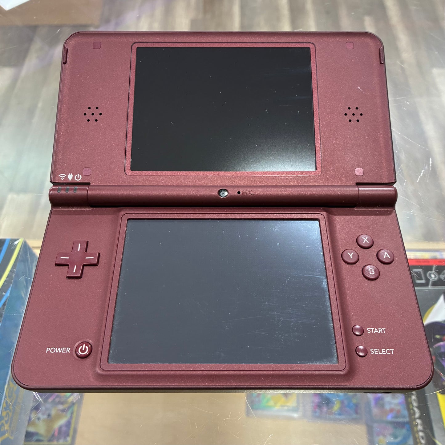 Nintendo DSi XL Handheld System (Burgundy) w/ Digital Games & Charger