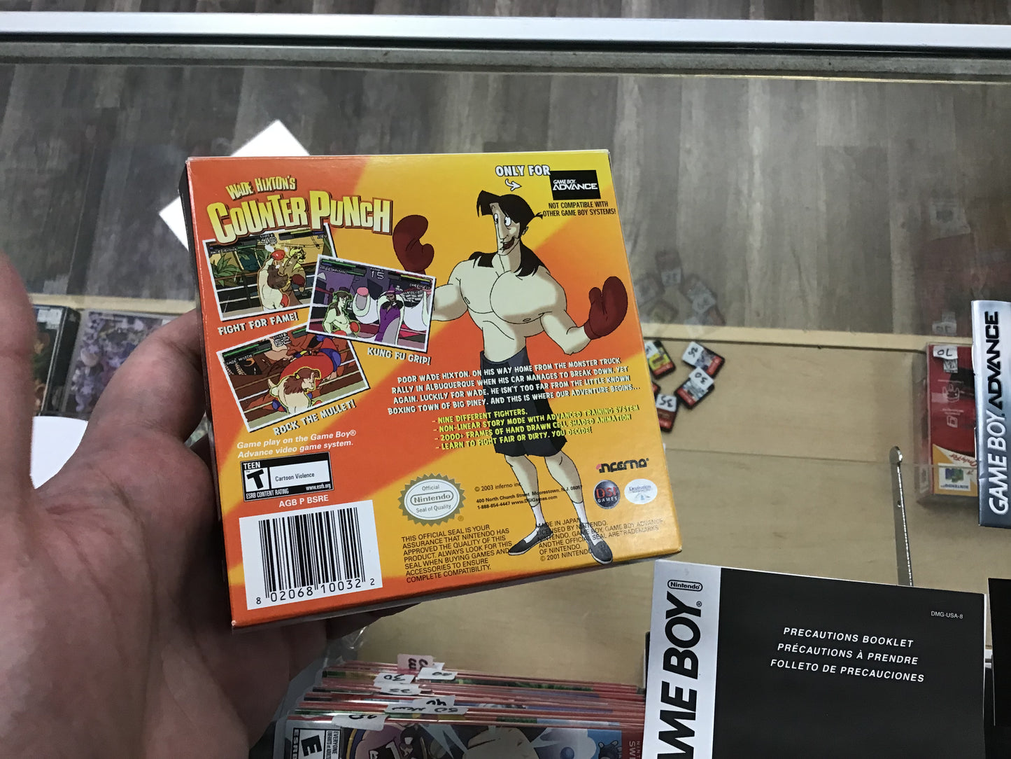 Wade Hixton’s Counter Punch Gameboy Advance