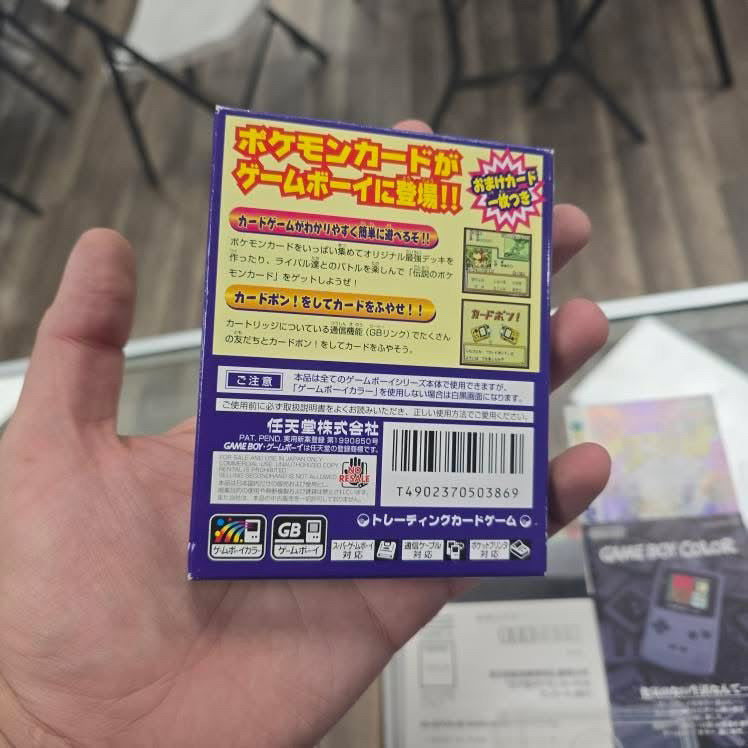 Pokemon Trading Card Game Nintendo Game Boy Color Japanese CIB