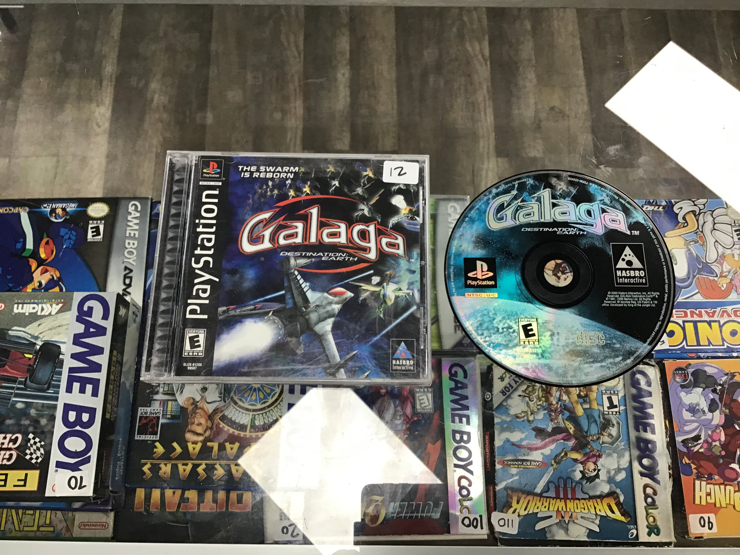 Galaga Destination Earth PlayStation 1