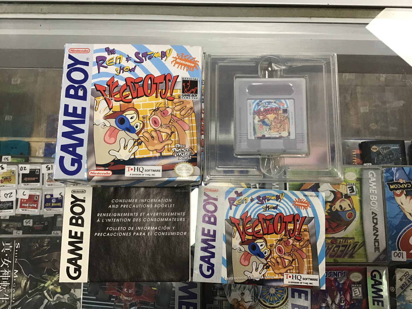The Ren & Stimpy Show Veediots Nintendo Gameboy