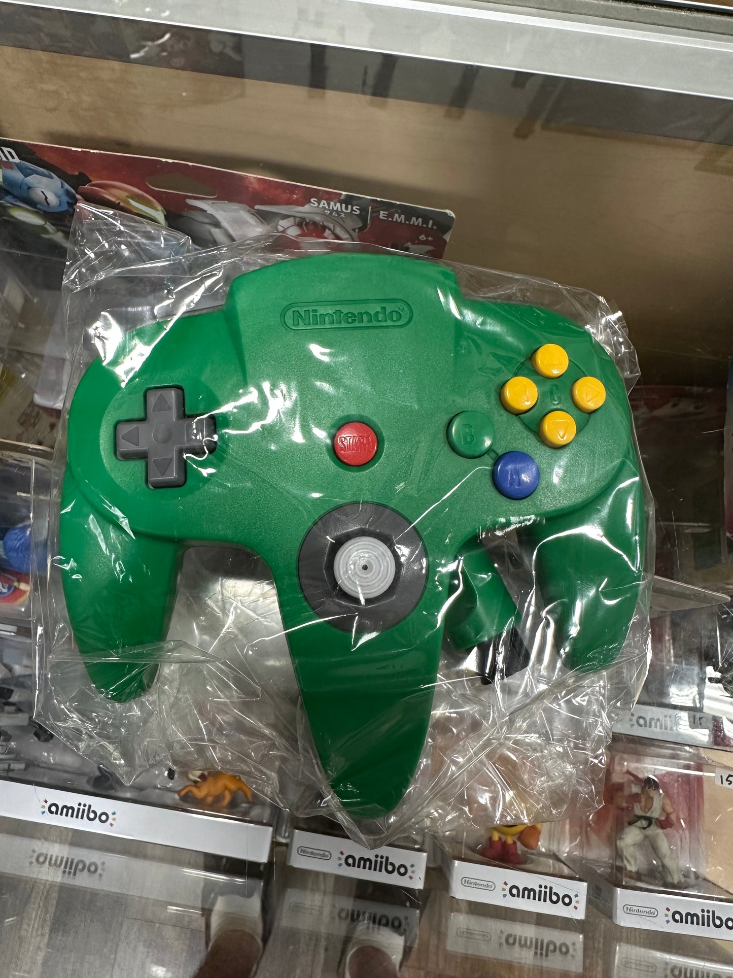 Nintendo 64 Controller Green (Nice Stick, 8/10)