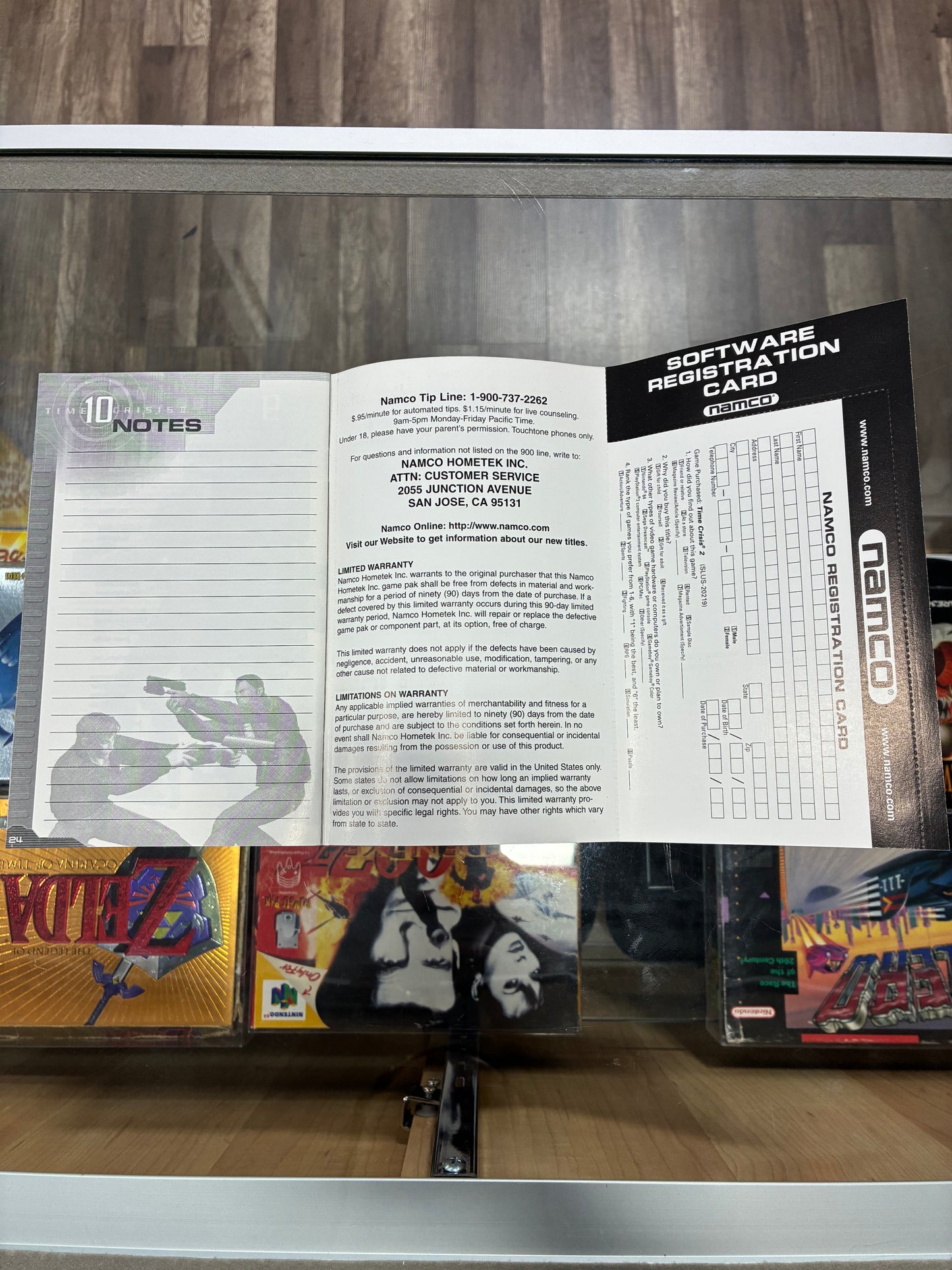 Time Crisis 2 w/ Registration Card PlayStation 2