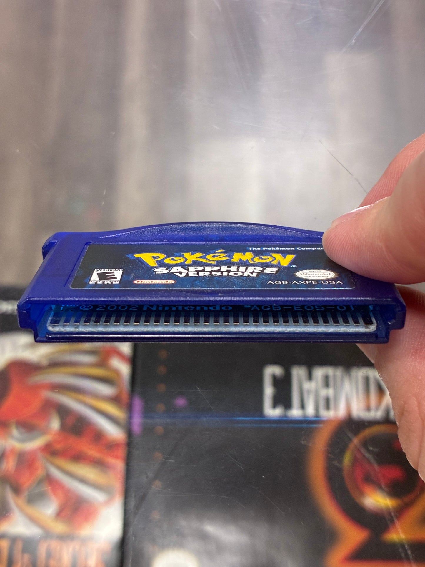 Pokémon Sapphire Gameboy Advance Authentic (Working Battery)