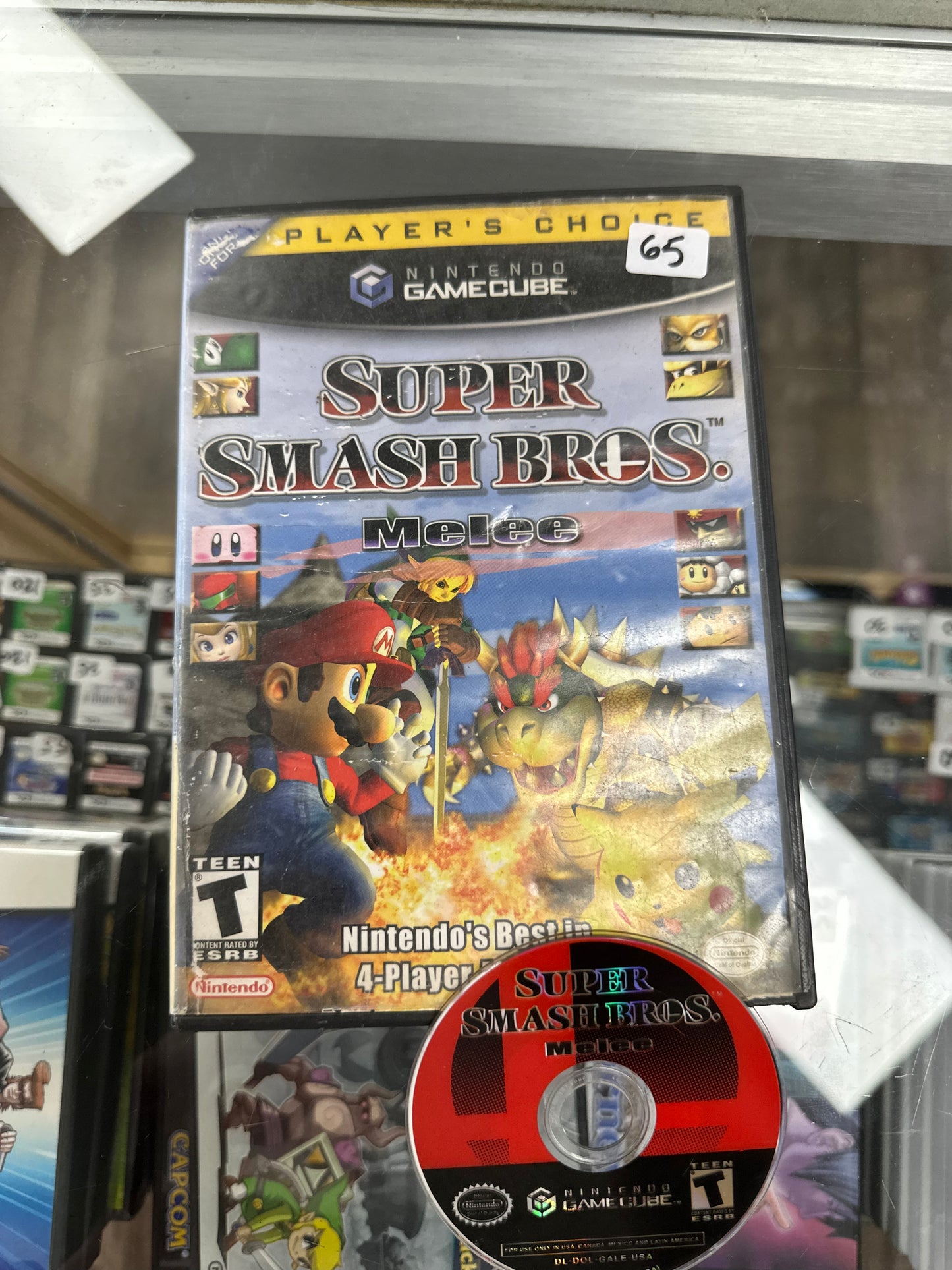 Super Smash Bros Melee Nintendo GameCube