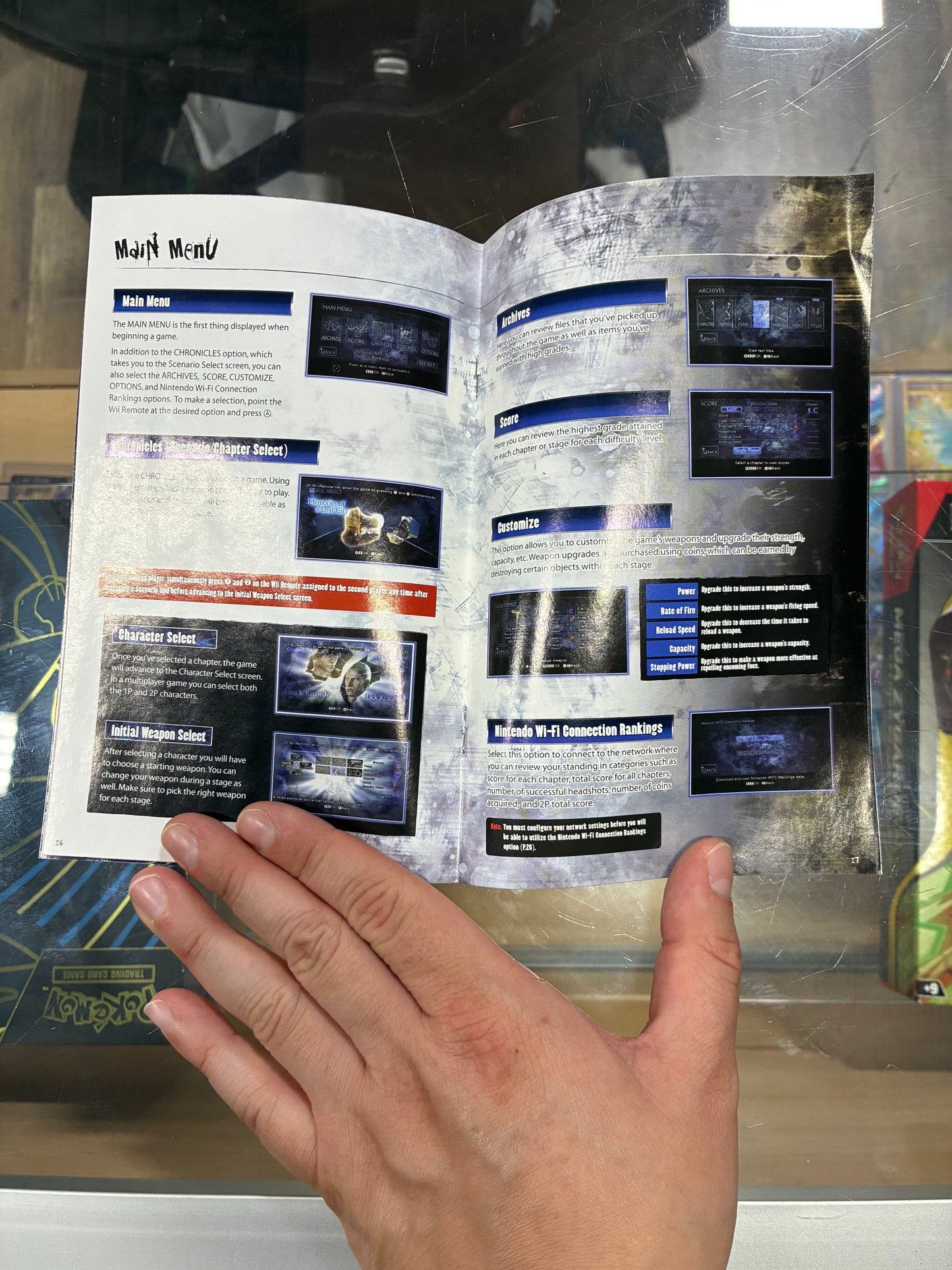 Resident Evil The Darkside Chronicles Case and Manual ONLY