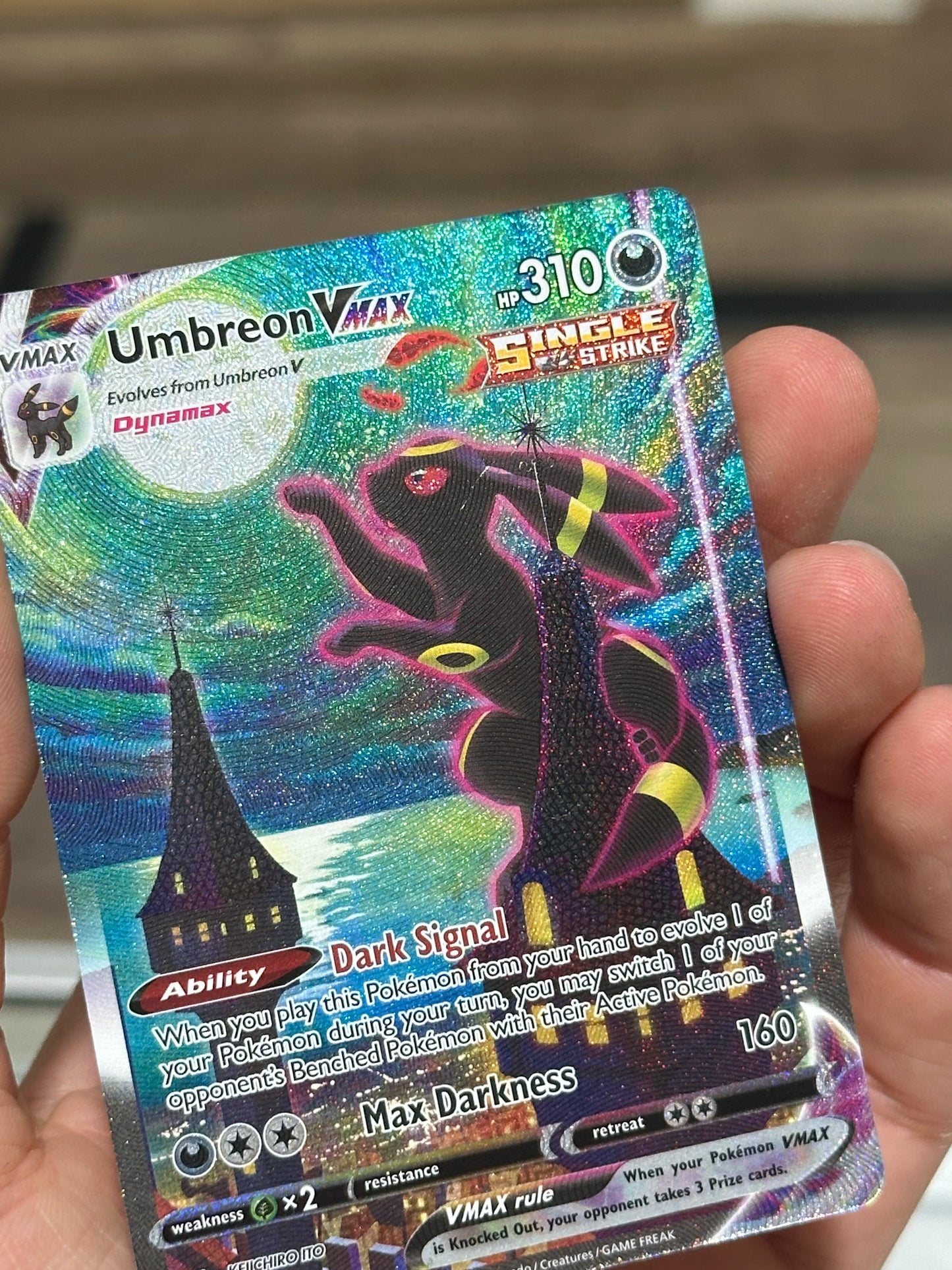 Umbreon VMAX (Alternate Art Secret) - SWSH07: Evolving Skies (LP/LP+)