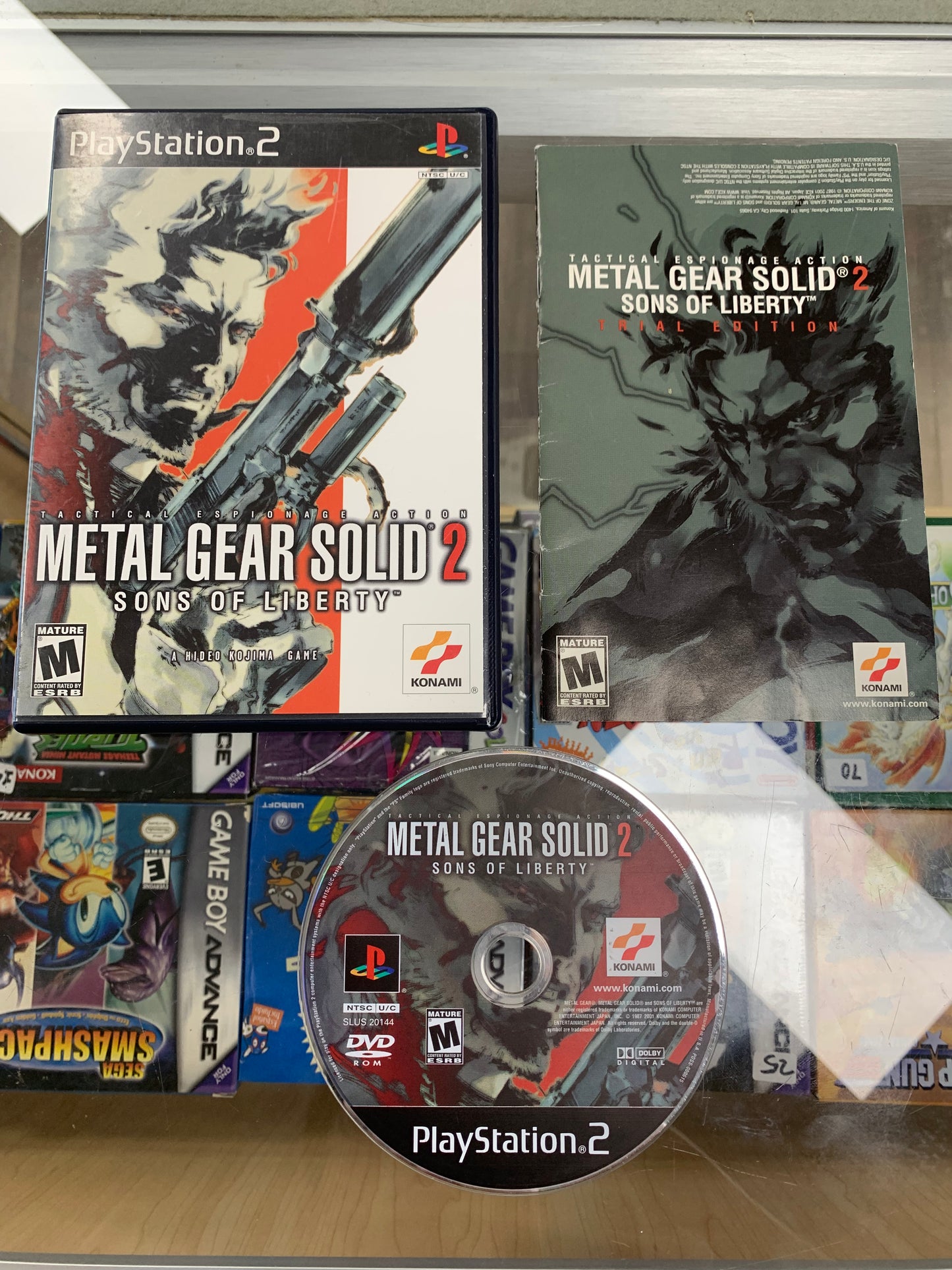 Metal Gear Solid 2 with Insert for PlayStation 2