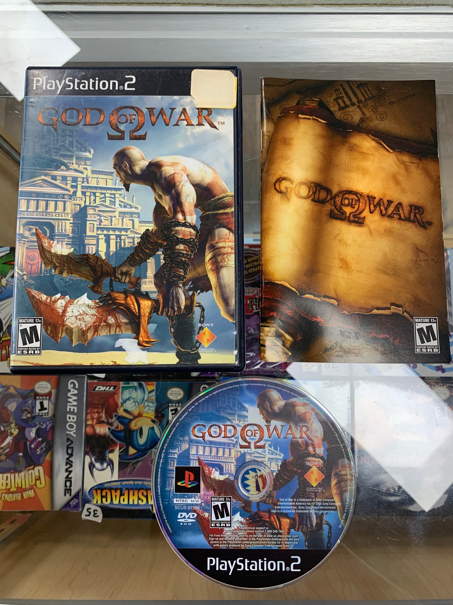 God of War for PlayStation 2 CIB