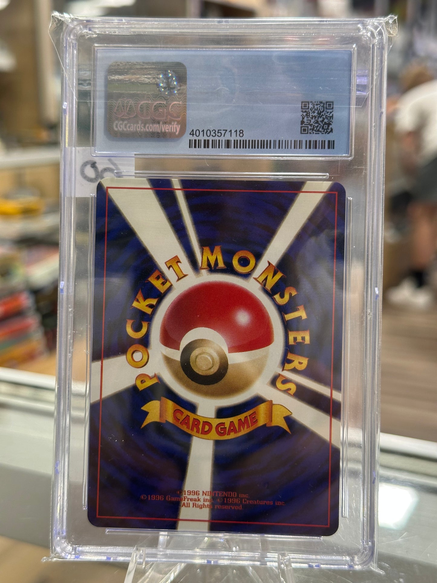 Dark Arbok Japanese Rocket Gang Holo - CGC 9.5