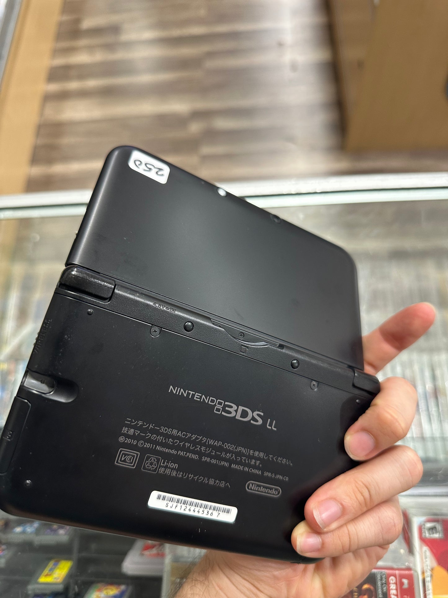 Nintendo 3DS LL Black - US Region Changed - Pokemon Digital Games