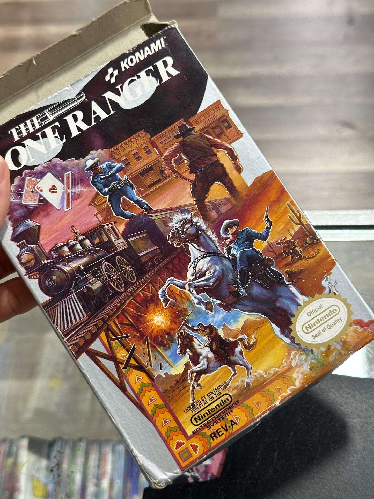 The Lone Ranger Nintendo NES With Box