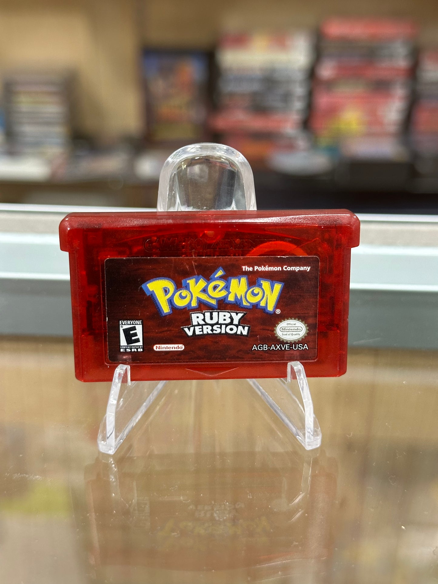Pokémon Ruby Gameboy Advance New Battery Stripped Screw