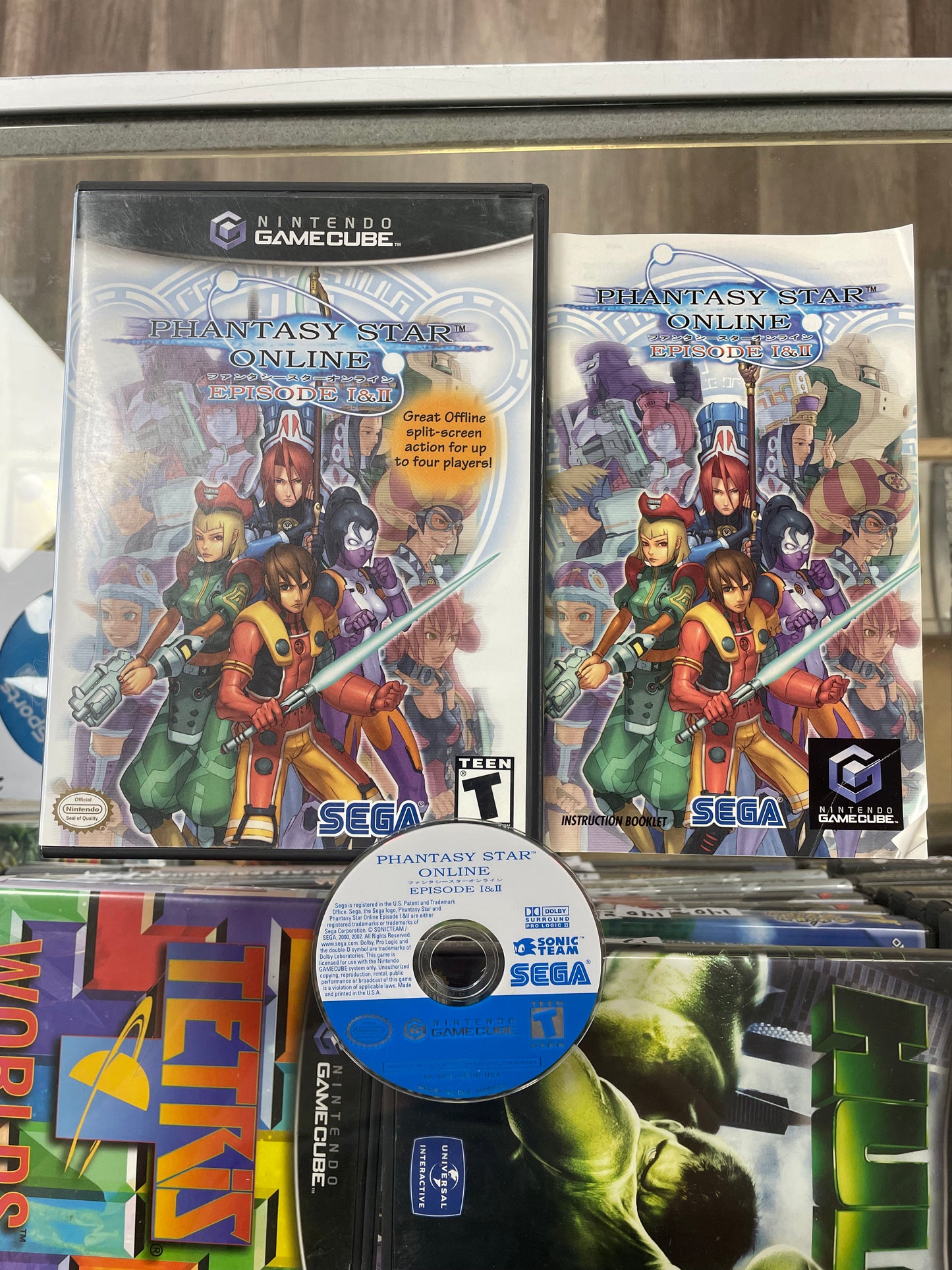 Phantasy Star Online Episode I & II Nintendo GameCube