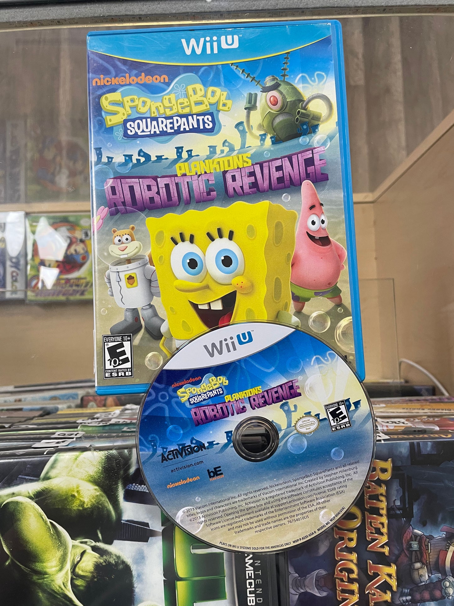 SpongeBob SquarePants Planktons Robotic Revenge Wii U