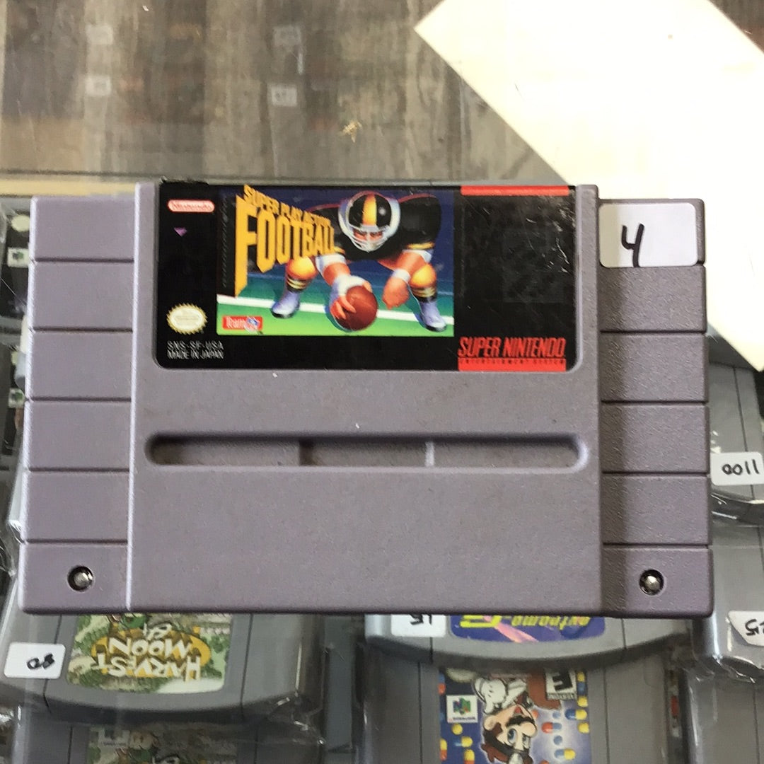 Super Play Action Football Super Nintendo SNES