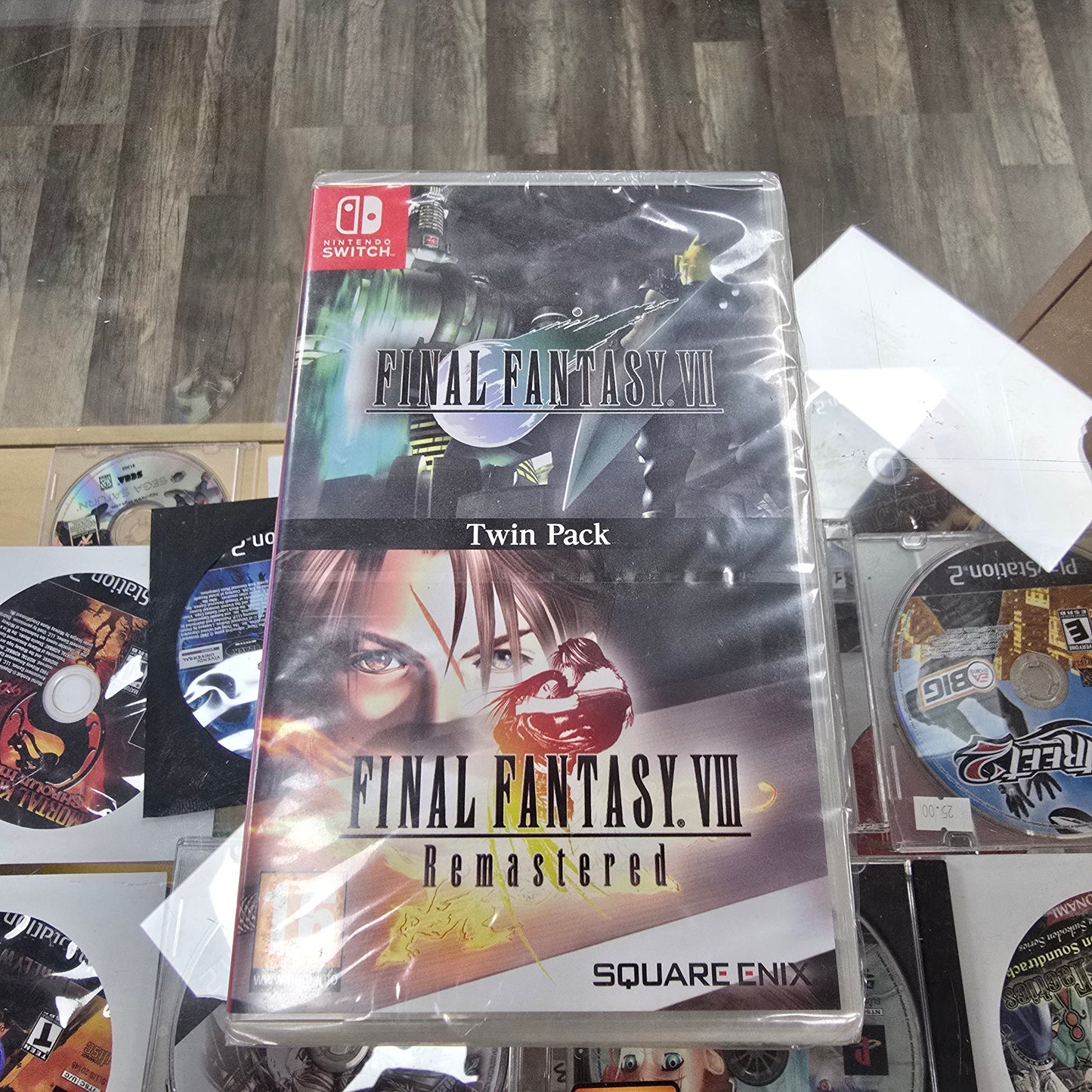 Final Fantasy VII & VIII Remastered Twin Pack Nintendo Switch NEW