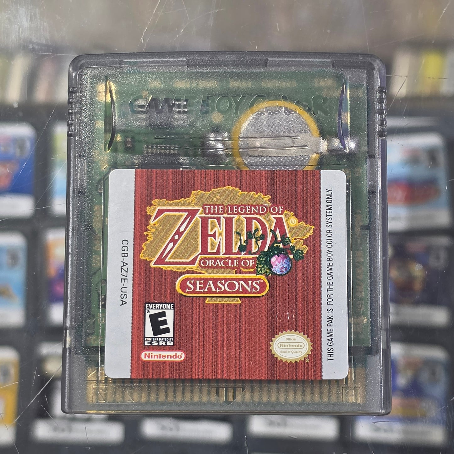 Zelda Oracle of Seasons (New Battery) Nintendo GameBoy Color
