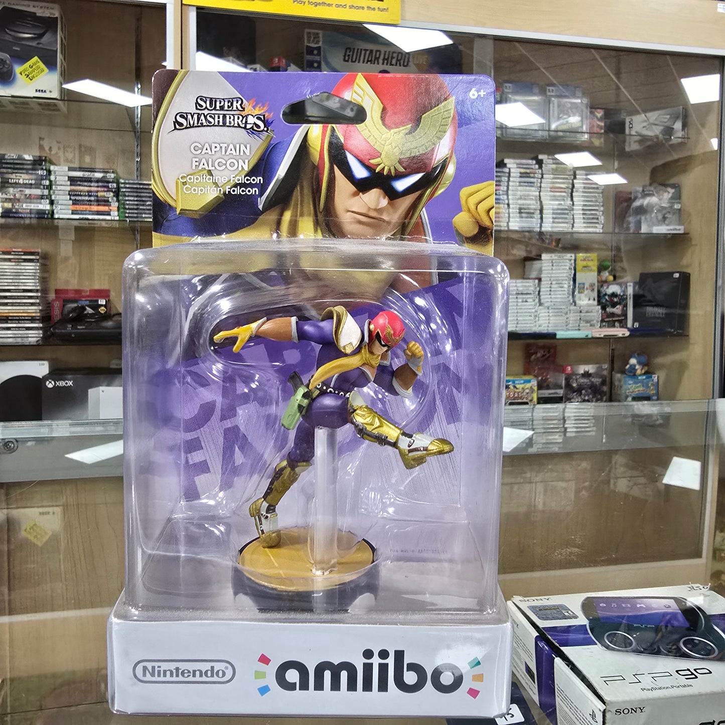 Super Smash Bros Captian Falcon Amiibo NEW