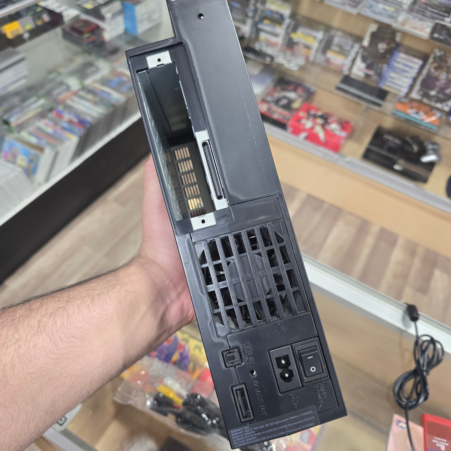 Playstation 2 Original System with One Controller and Wires + Memory Card