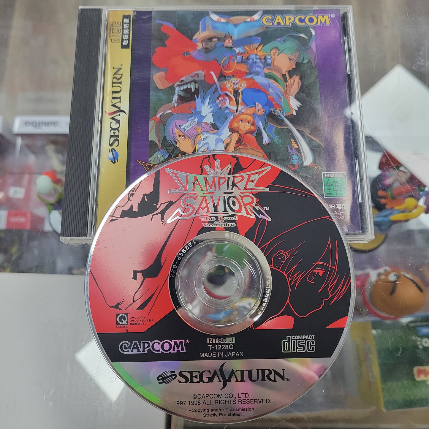 Vampire Savior JP Sega Saturn