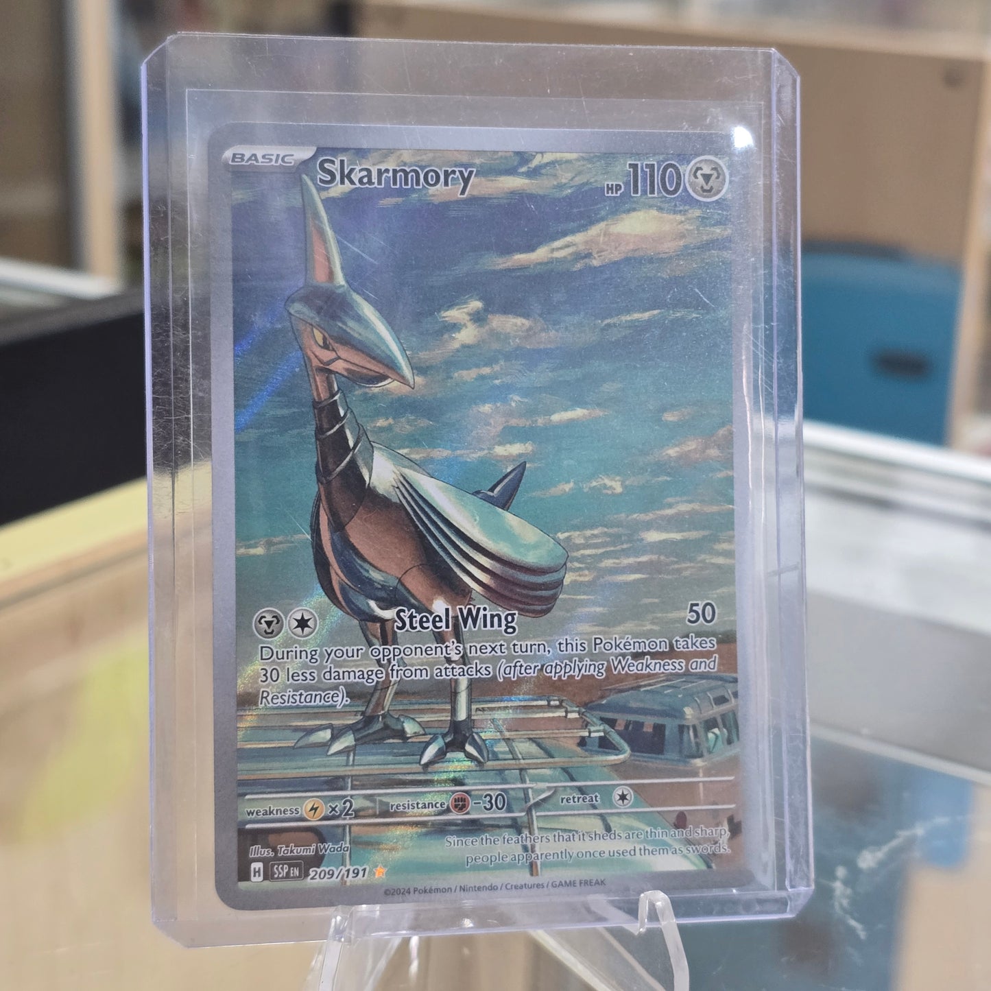 Skarmory - 209/191 - SV08: Surging Sparks (NM)