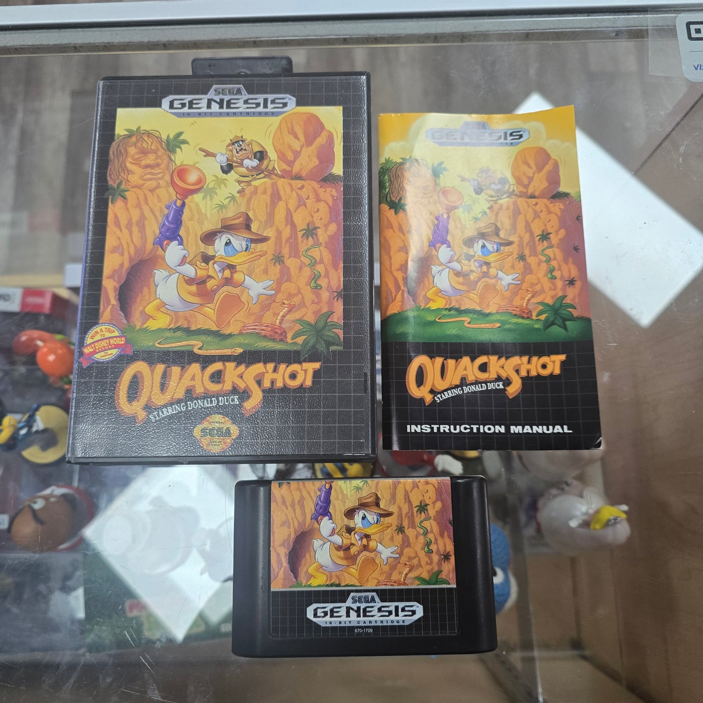 QuackShot Starring Donald Duck Sega Genesis