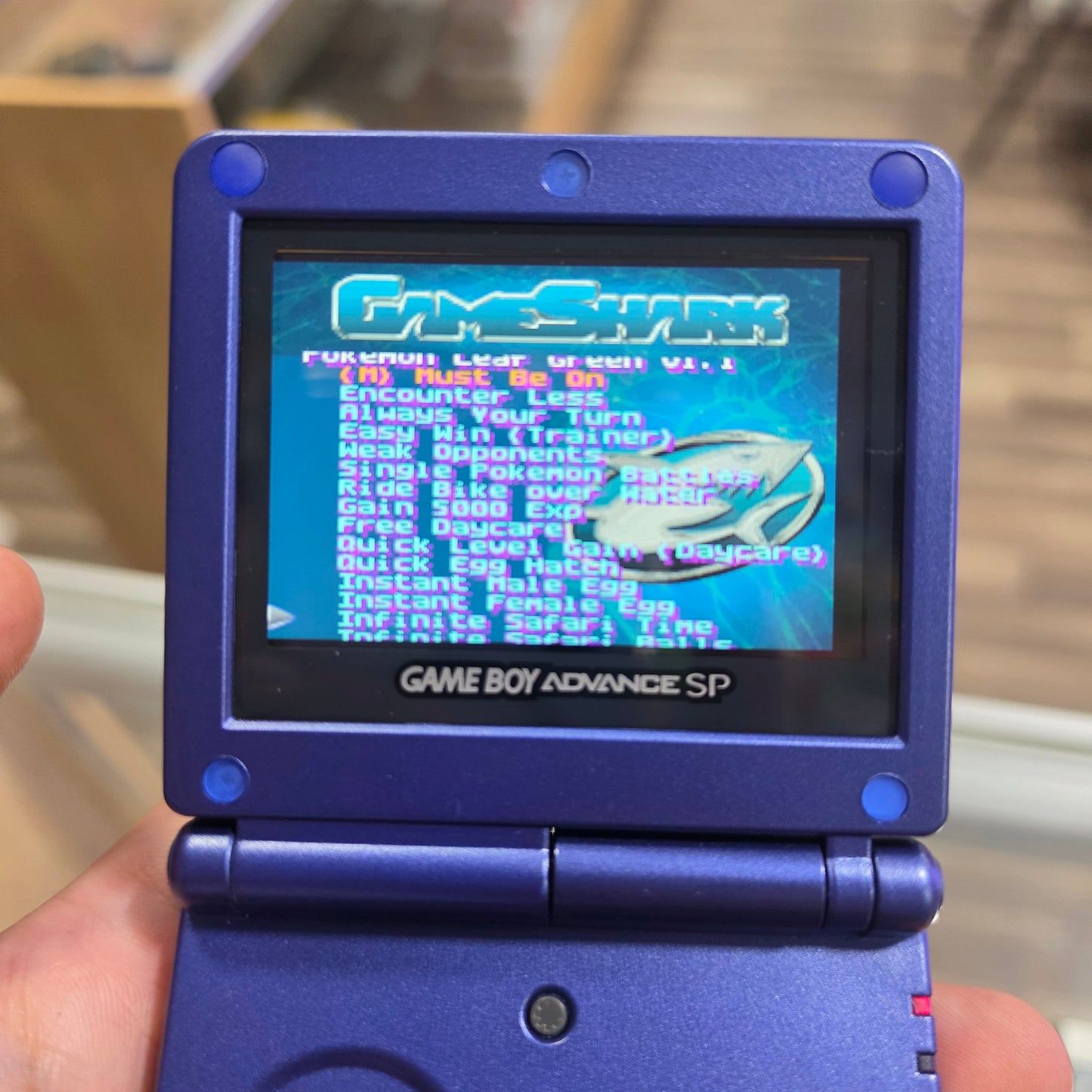 GameShark for Game Boy Advance & GBA SP