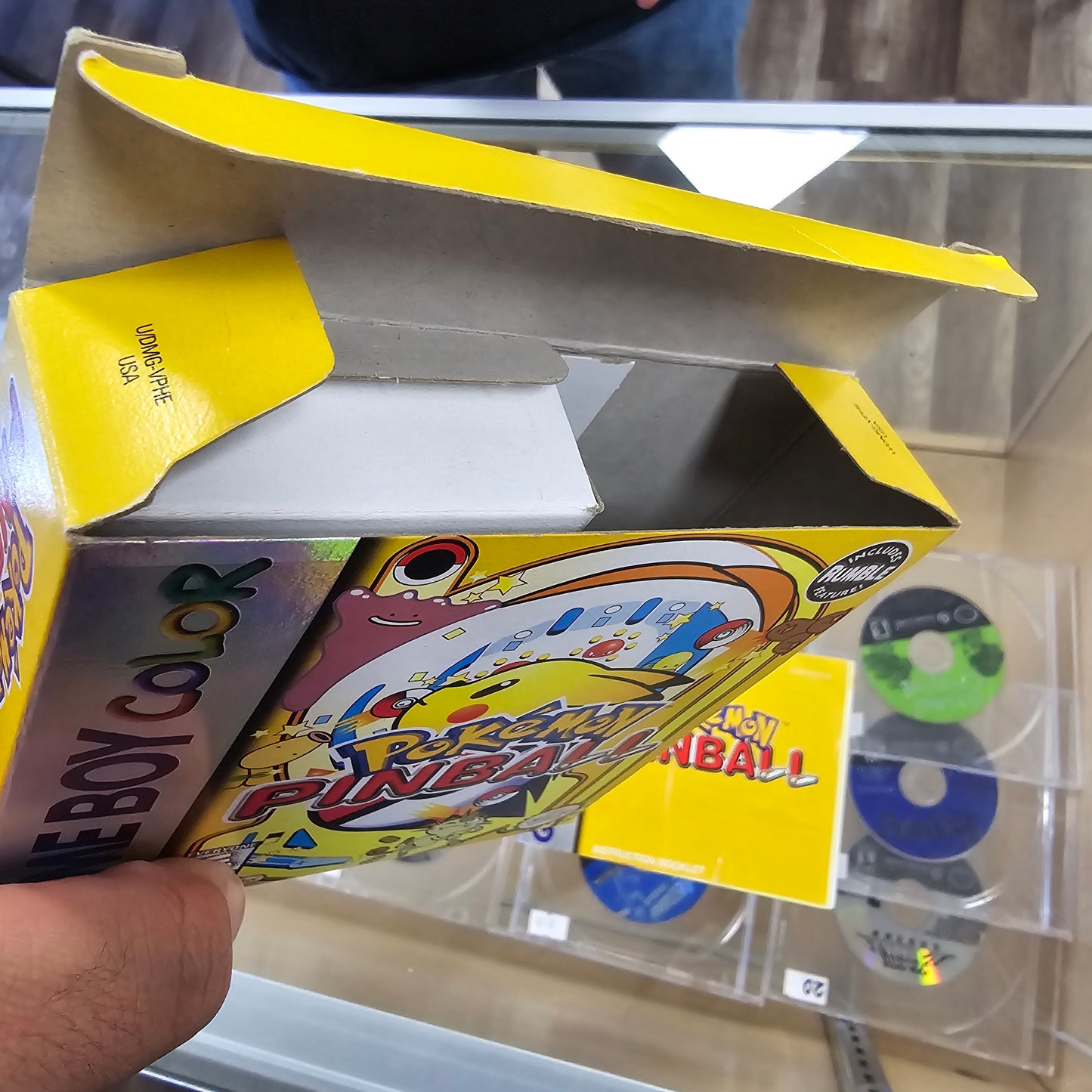 Pokémon PinBall CIB (Has Box Protector) Nintendo Gameboy Color